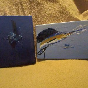 2 Custom Acrylic Paintings